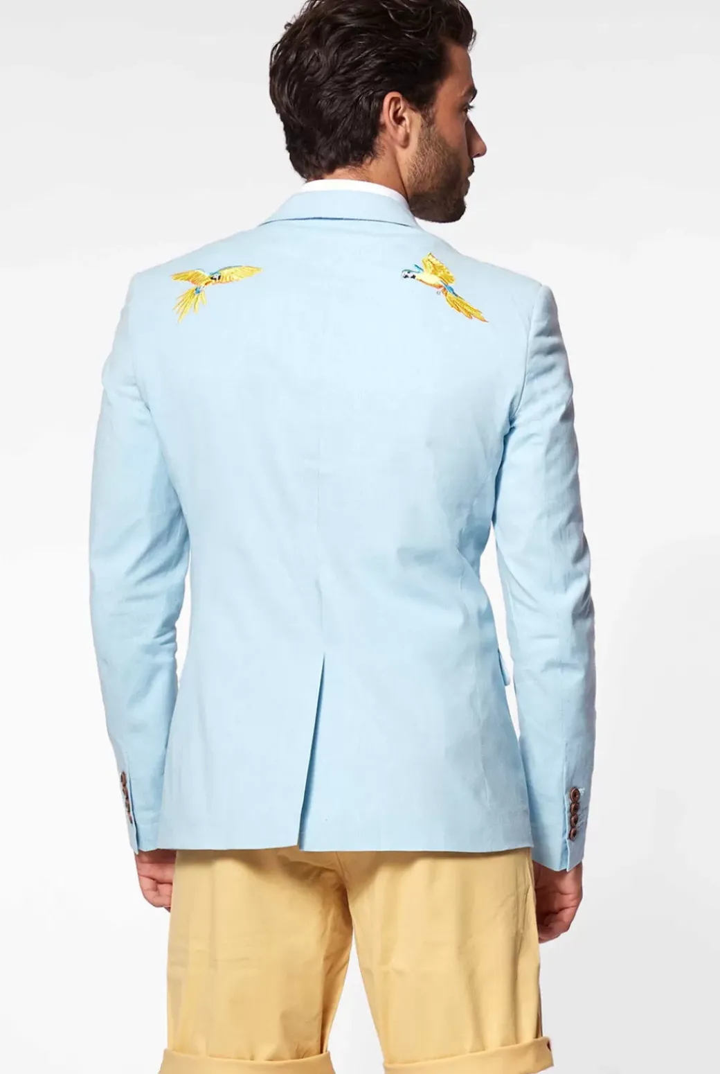 OppoSuits Birdie - Soft Blue^Men Deluxe Blazers